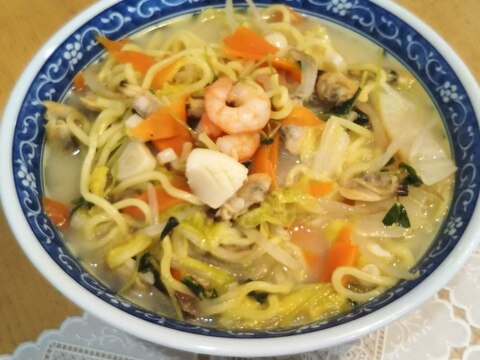 スープから簡単手作り!絶品☆具沢山ちゃんぽん